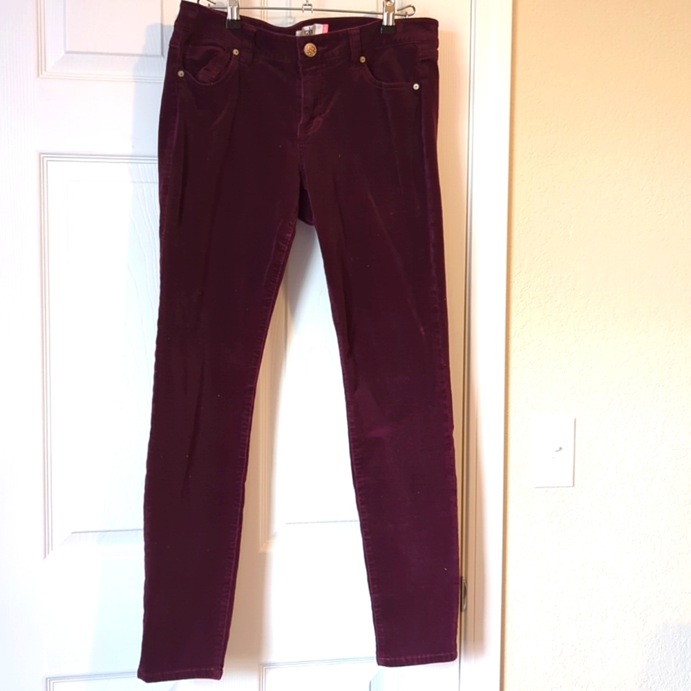 Cabi Skinny Jeans, purple